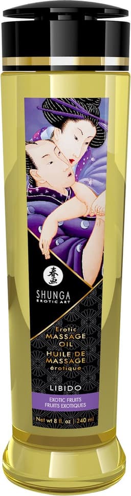Shunga - Massageolie - Libido Exotic Fruit - 240 ml — thumbnail 3