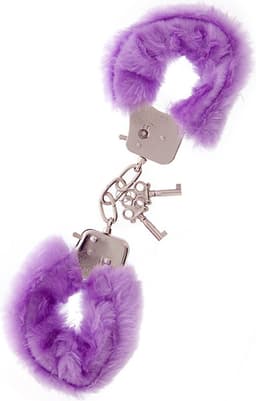 Metal Handcuff with Plush  - NMC - handboeien — thumbnail 3