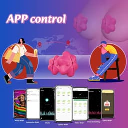 Oneay Tepelspeeltjes, tepelvibrators, seksspeeltjes voor vrouwen, BDSM-speeltjes, vibrerende tepelklemmen, seksspeeltjes voor volwassenen met app-afstandsbediening, seksspeeltjes voor stellen, seksproducten — thumbnail 4