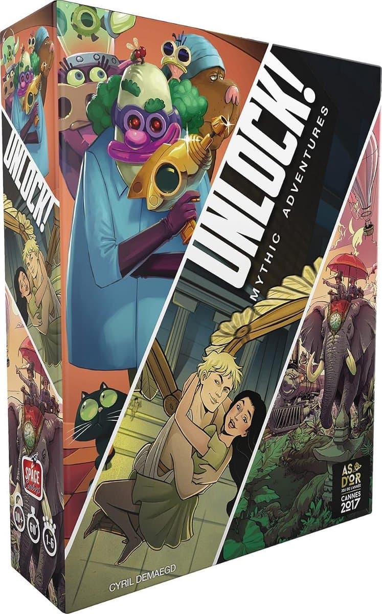 Unlock! Mythische Avonturen - Spannend Bordspel voor 1-6 Spelers — afbeelding 1