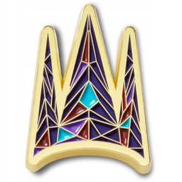 Crocs Snow White Crown - Jibbitz Pin - Ozdoba voor Schoenen — thumbnail 1