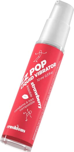 Liquid Vibrator met Aardbeien Smaak - 10 ml — thumbnail 3