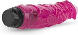 Jelly Supreme - Realistische Vibrator - Roze/Glitters — thumbnail 2