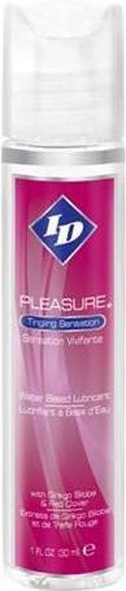 ID Pleasure - Glijmiddel op Waterbasis - Met tintelend gevoel - 30 ml — thumbnail 1