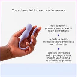 Perifit Care+ Dynamische Kegel-oefenapparaat - Lila — thumbnail 4