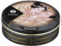 Shunga - Mini Massagekaars - Vanilla Fetish - 30 ml — thumbnail 2