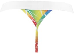 WOH heren microfiber G-string rainbow multi — thumbnail 2