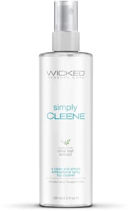 Wicked Sensual Care Wicked Simply Cleene Toycleaner 120ml Speelgoedreiniger - Transparant — thumbnail 1