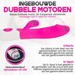 Tarzan Vibrator - 30 Standen - Stil & Discreet - Seksspeeltjes - Vibrators voor Vrouwen - Clitoris & G-spot Stimulator - Dildo - Sex Toys — thumbnail 2