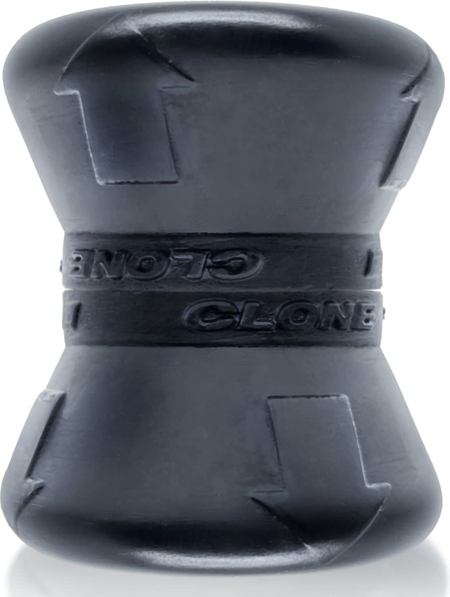 Oxballs - Clone Duo - 2 stuks - Ballstretcher - Zwart/Zwart — afbeelding 1
