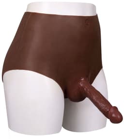 XX-DreamToys - Bodysuit - Female to Male - Drag - Ultra Realistisch Onderlichaam met Penis - Bruin L — thumbnail 2