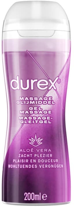 6 x Durex Massage glijmiddel 2 In 1 Aloë Vera 200 ml - Durex Massage Olie - Glijmiddel - Aloë Vera - Intiem Gel - Seksgel — thumbnail 5