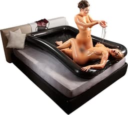 Fetish Collection - Glossy Games Lak Laken Met JustGlide Glijmiddel 1000 ml — thumbnail 4