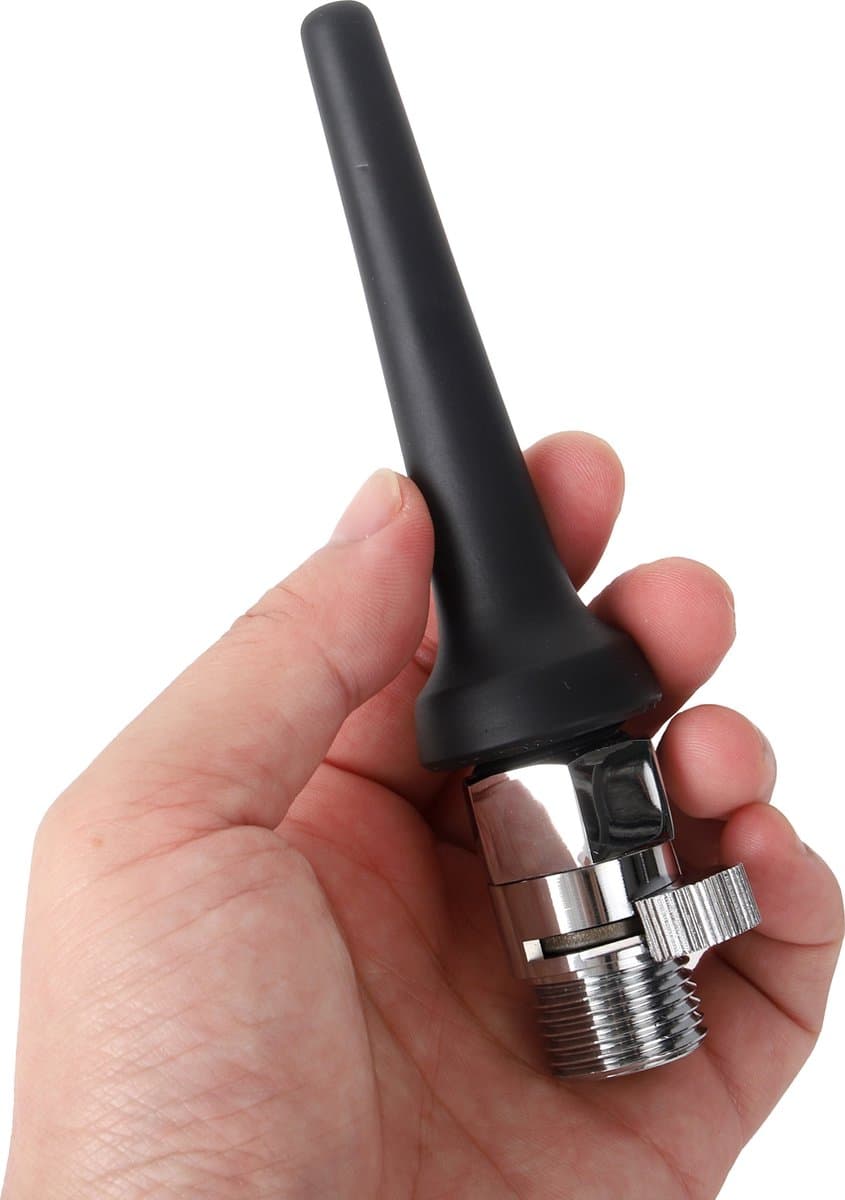 Banoch | klysma anaal douche | siliconen tip | voor doucheaansluiting | darmreiniging — afbeelding 1