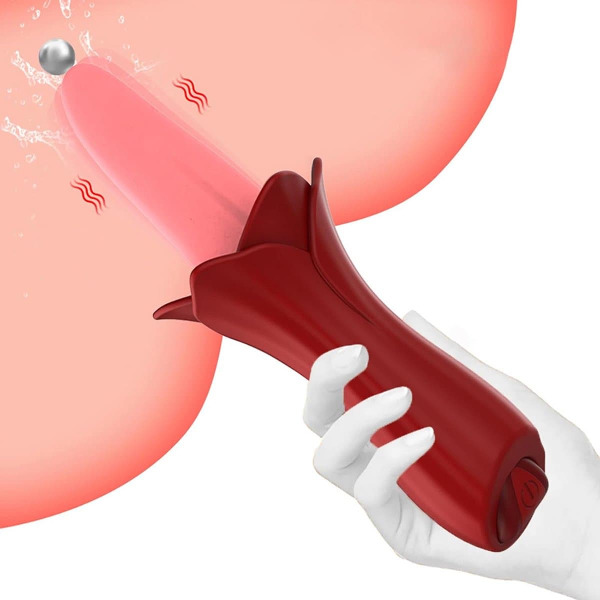 Sex Toys voor Vrouwen Likkende Tong Vibrator - Vibrators voor Vrouwen - Tong Vibrator - Clitoris Zuiger – Diep Waterdicht – Bef Vibrator met 10 Sterke Standen - Siliconen - Discreet Verzonden — afbeelding 1