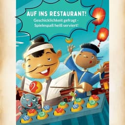 Behendigheidsspel Takoyaki - Snel Familiespel met Eetstokjes voor 2 tot 4 Spelers — thumbnail 3