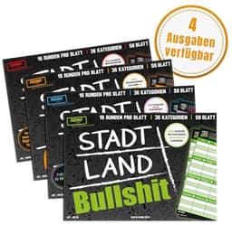 Stad Land afkippen - Gezelschapsspel met Grappige Categorieën voor Feestjes — thumbnail 5