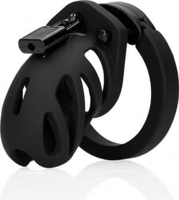 Model 23 - Chastity Cage - 2.5'' / 6,5 cm - Black — thumbnail 1