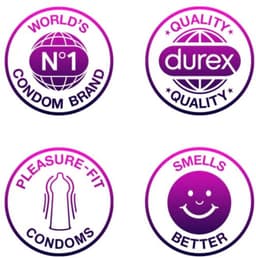 Durex - Condooms - Pleasure me 40st x2 - Voordeelverpakking — thumbnail 5