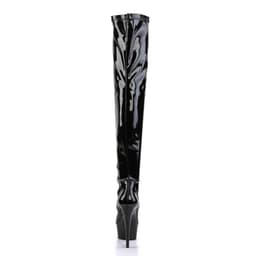 EU 42,5 = US 12 | DELIGHT-3000 | 6 Heel, 1 3/4 PF Thigh High Boot, Side Zip — thumbnail 4