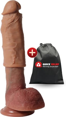 Quick Relief Sleeve Enlarger™ - Penis Sleeve - Penis Enlarger - Cockring - Realistische Penissleeve - Dikkere & Langere Penis — thumbnail 1