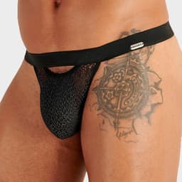 WOH heren microfiber G-string night universe zwart — thumbnail 5