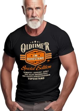Grappig T-shirt Pensioen Cadeau Man - Origineel Verjaardagscadeau en Afscheidsfeest Shirt — thumbnail 1