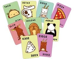 Reactiespel Kaartspel - Draai Spel - Snelle Spelavonden - Nieuwe Dieren Regels - 97 x 153 x 28 cm - Meerkleurig