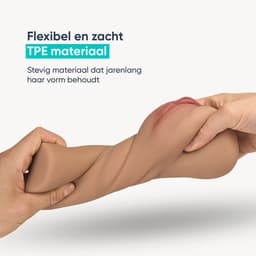 DailyPlay Essociaal Pocket Pussy – Masturbator met Kont en Kunst Vagina voor Man – Sex Toys Mannen en Koppels – Nep Kut — thumbnail 3