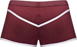 Male Power Mini Short - L burgundy Large — thumbnail 1