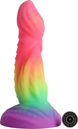 Banoch | Dildo lizard rainbow | siliconen | zuignap | fantasy monster — thumbnail 1