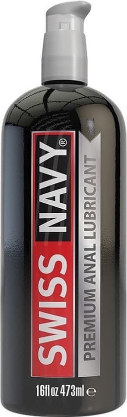 Swiss Navy - Premium Anaal Siliconen Glijmiddel 473 ml — thumbnail 1