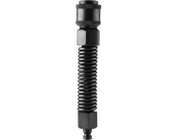 Flexibele Veer Adapter RVS Zwart Hismith Premium KlicLok — thumbnail 1