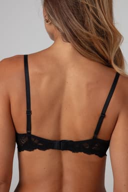 Christine le Duc - Kanten Kwart Cups BH Marzia - Lingerie Erotisch - Zwart — thumbnail 2