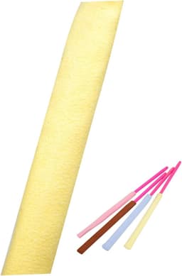 Fluit Reiniger - Muziek Instrument - Blazen Onderhoud - Krasvrij Reinigen - 35.5 cm - Geel — thumbnail 4