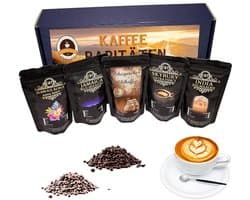 Exclusieve geschenkset met koffiezeldzaamheden - Kopi Luwak, premium koffie en verse branding