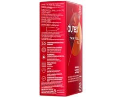 Durex Condooms Thin Feel XL - 4 x 10 stuks - Voordeelverpakking