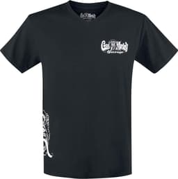 Zwart T-Shirt met Grafische Opdruk voor Motorsport en Auto Liefhebbers — thumbnail 1