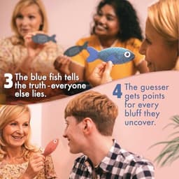 Gezinsbordspel voor kinderen van 10+ en volwassenen - Sneldenkend bluffspel met vreemde vragen — thumbnail 4