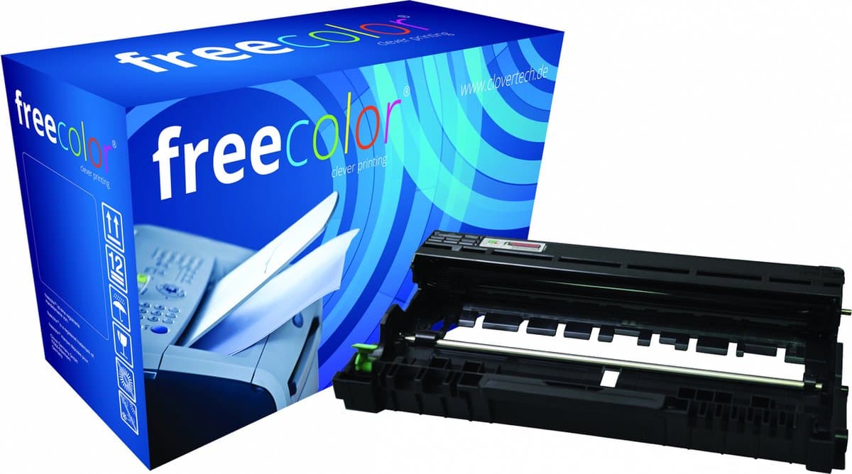 Freecolor - Vervangt Brother DR-2300 Drum - Zwart - 12.000 pagina's - Compatible — afbeelding 1