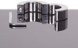 Ballstretcher RVS met groeven scharnierend 20 mm hoog Ø 35 mm — thumbnail 5
