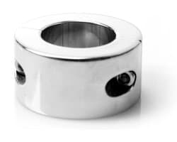 Kiotos Steel - Ballstretcher - RVS - Hoogte 30 mm - Ø 35 mm - 430 gram