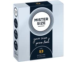 MISTER SIZE 53 Ultra Dunne M condooms (10 pack)