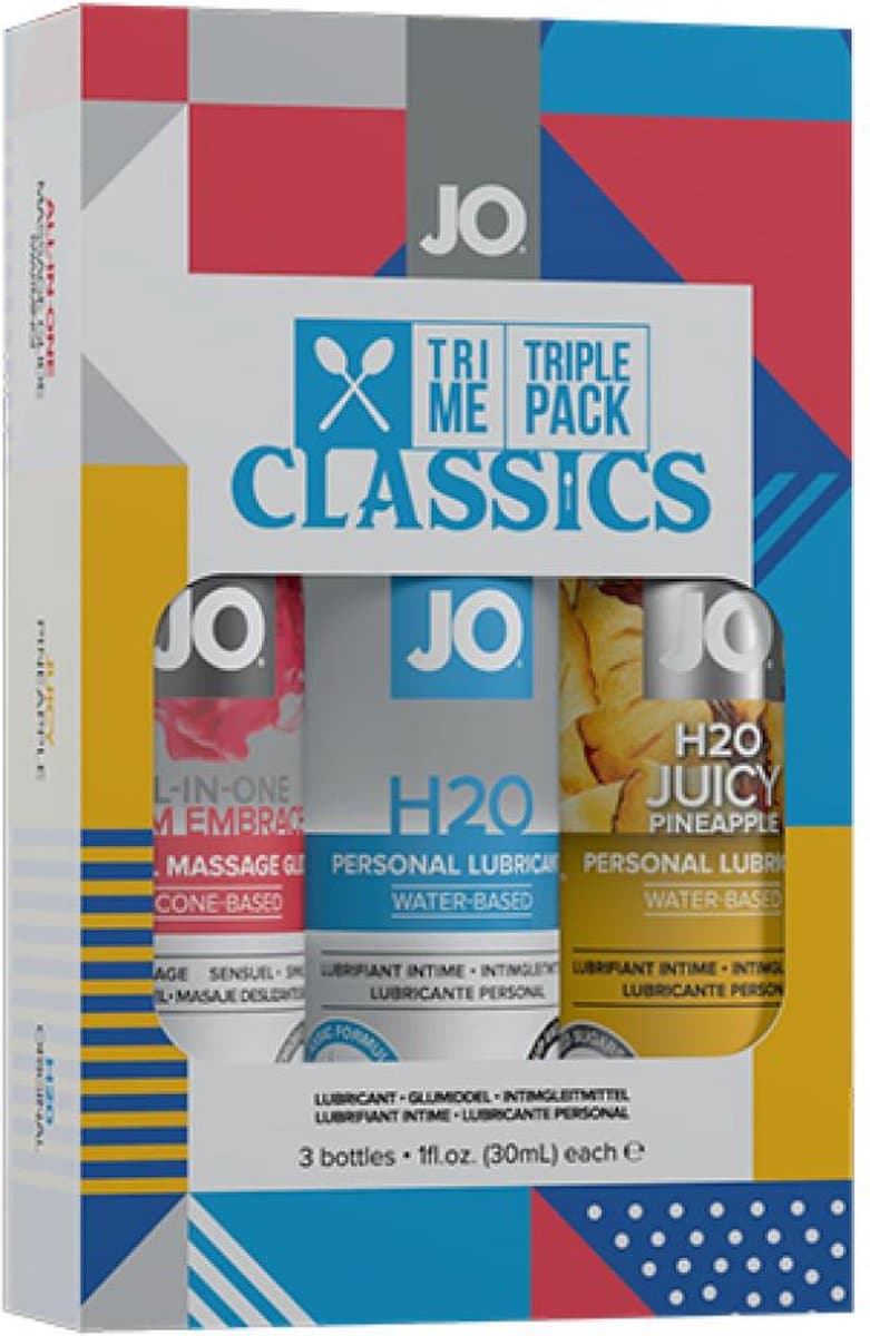 System JO - Glijmiddel Classic Set - 3x 30 ml — afbeelding 1