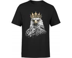 Merkloos - Patriottisch T-shirt - Poolse Adelaar - 100% Katoen - Wit