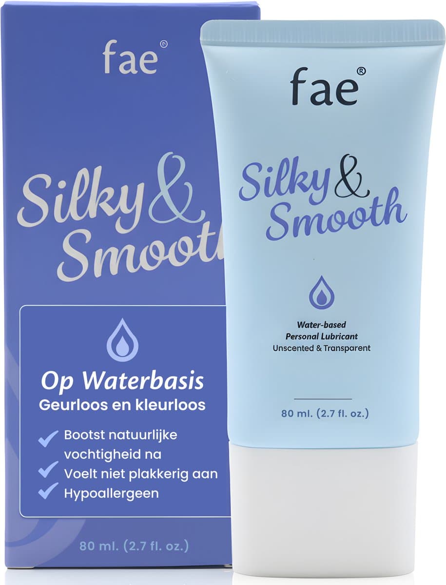 Fae Glijmiddel Waterbasis - Lubricant 80ml - Veilig voor Condooms & Sex Speeltjes - Lube - zonder Geur en Smaak — afbeelding 1