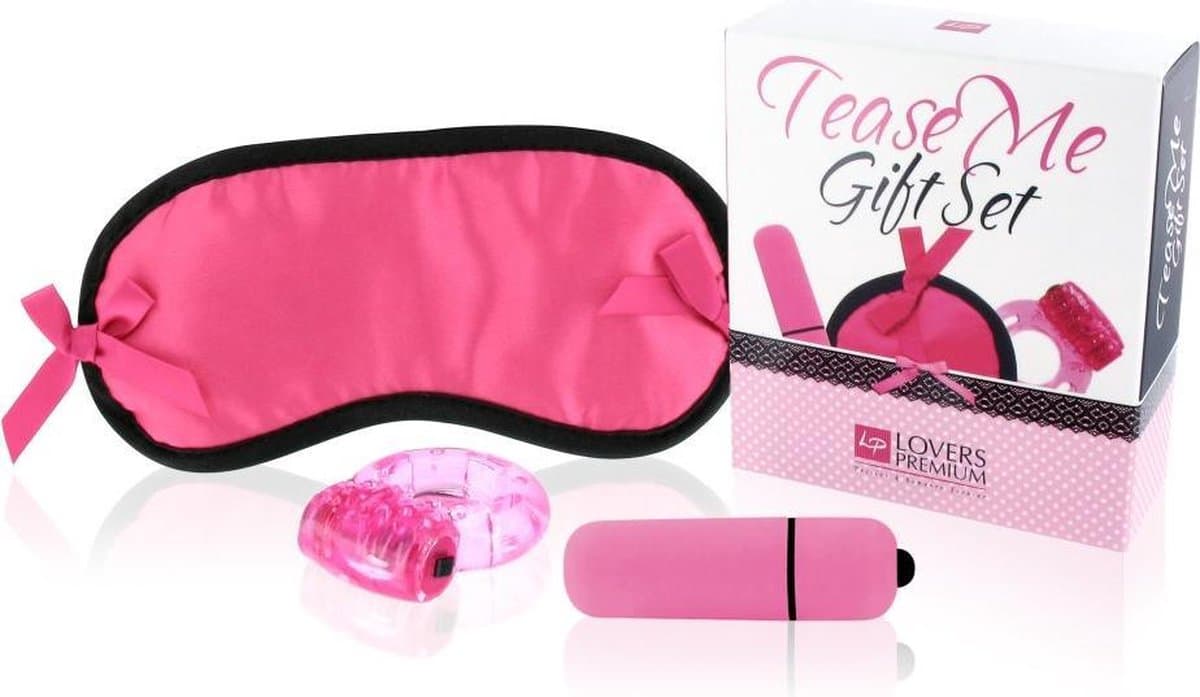 LoversPremium Tease Me - 3 delig - Roze - Geschenkset — afbeelding 1