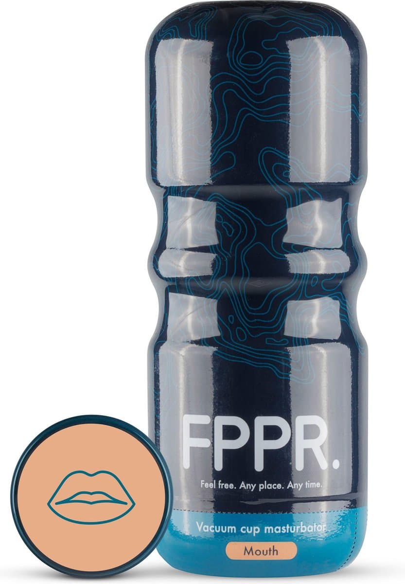 FPPR. Mond Masturbator - Sex Toys voor Mannen - Mokka — afbeelding 1