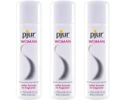Pjur Woman Glijmiddel 250 ml - Voordeelpakket (3-stuks)