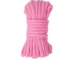 Bondage Touw - 5 Meter - Zacht SM Touw - Roze BDSM Rope - Comfortabel